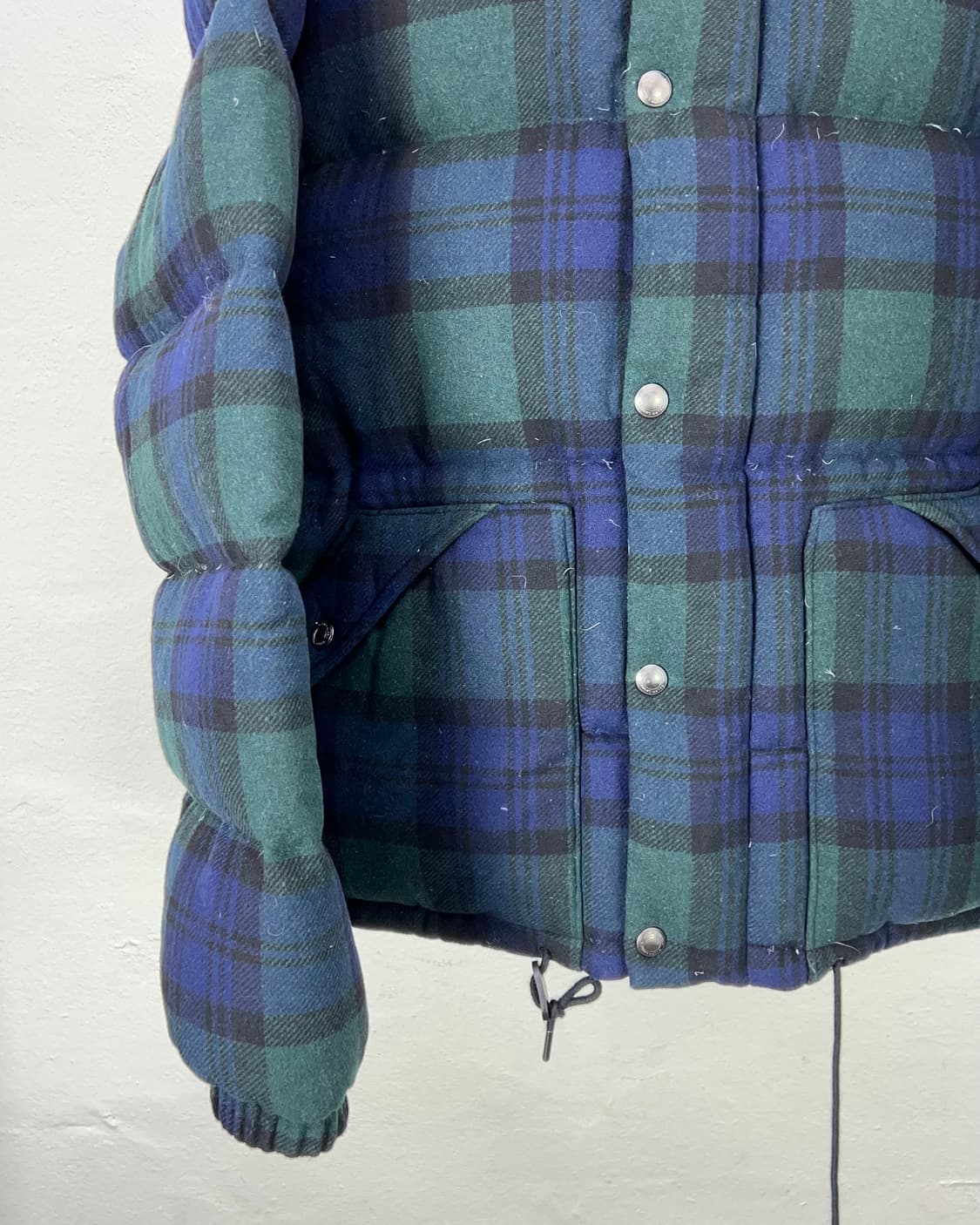 폴로 랄프로렌 블랙 워치 구스 블렌디드 다운 패딩 자켓 상품이미지4