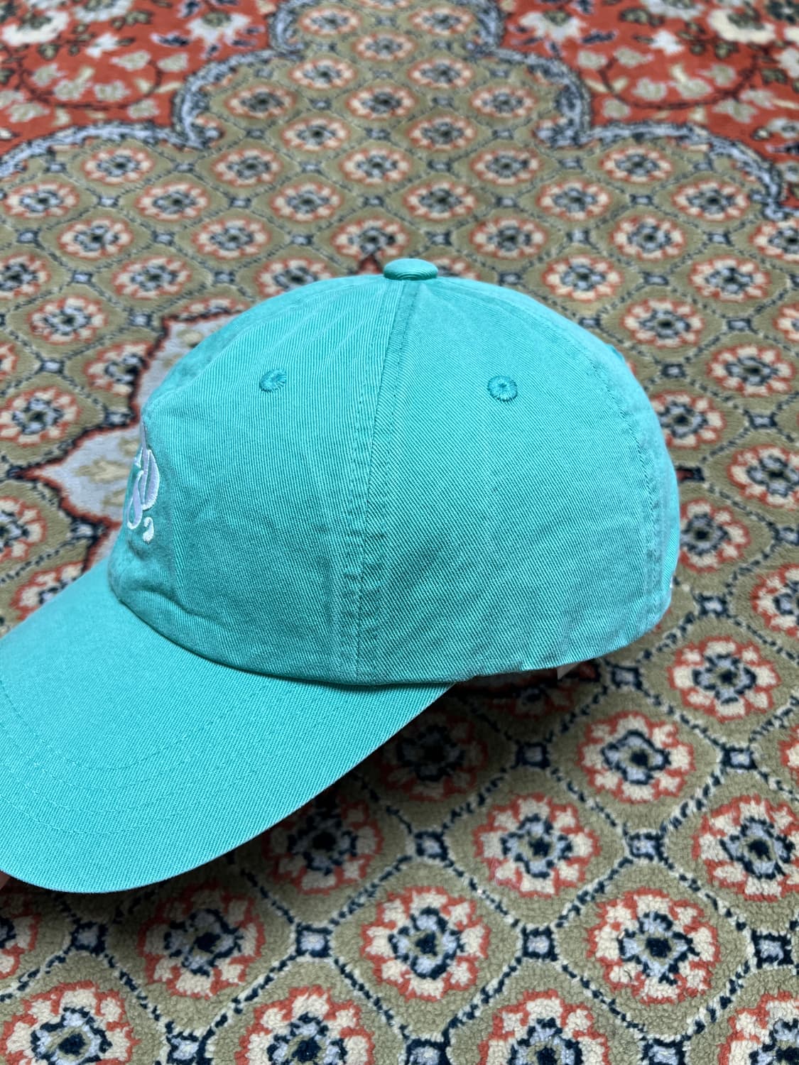 NOS7 손흥민 자수 로고 볼캡 민트그린 OS 상품이미지2