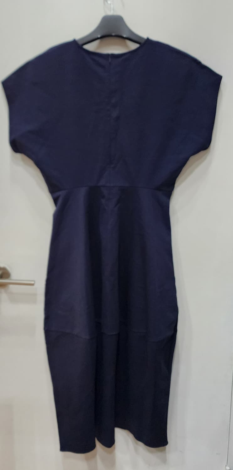 COS 코스 네이비  롱원피스 새제품 S(택O) 상품이미지2