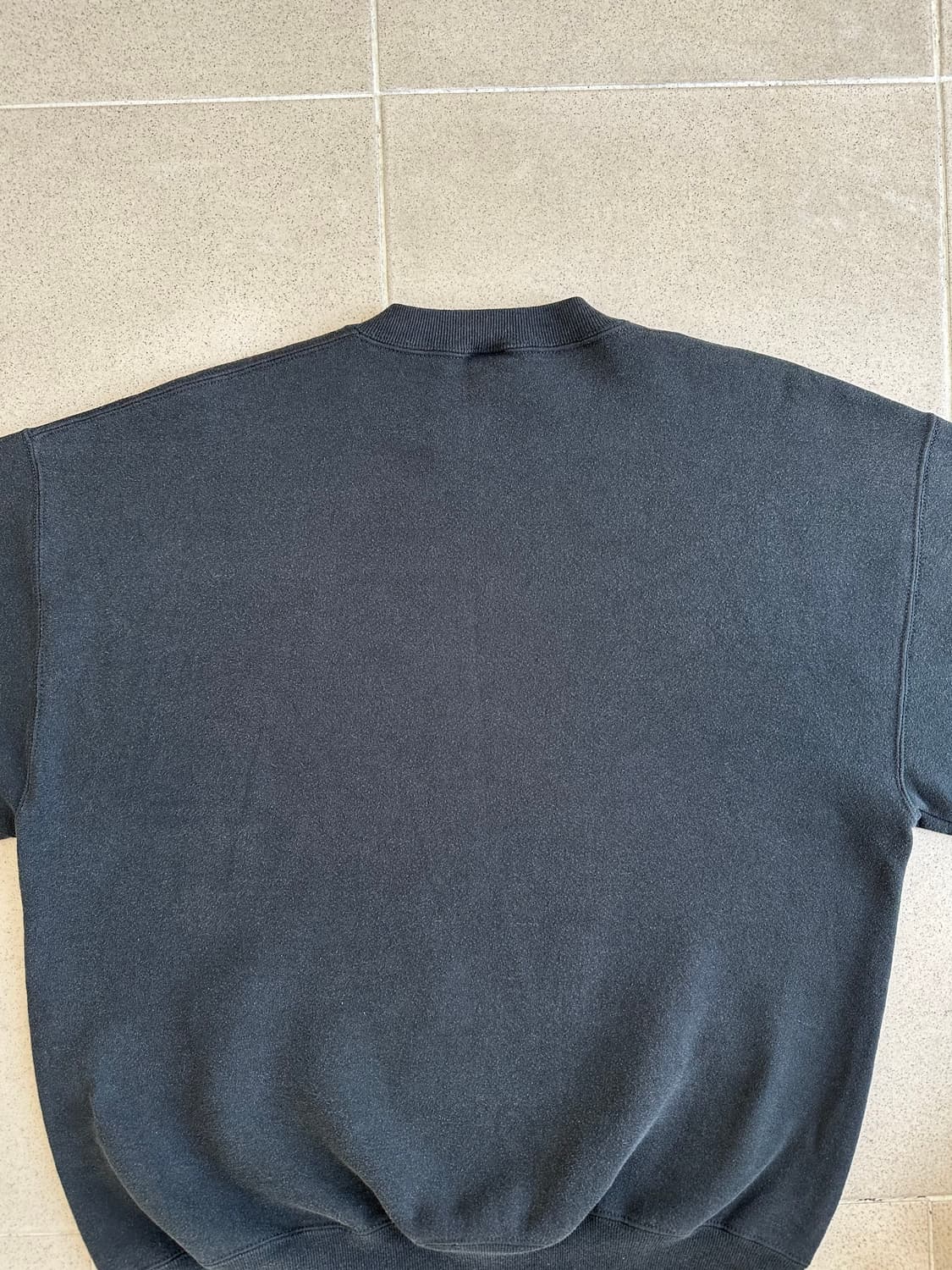 90s 빈티지 러셀 스웻셔츠 블랙 XL USA 상품이미지5