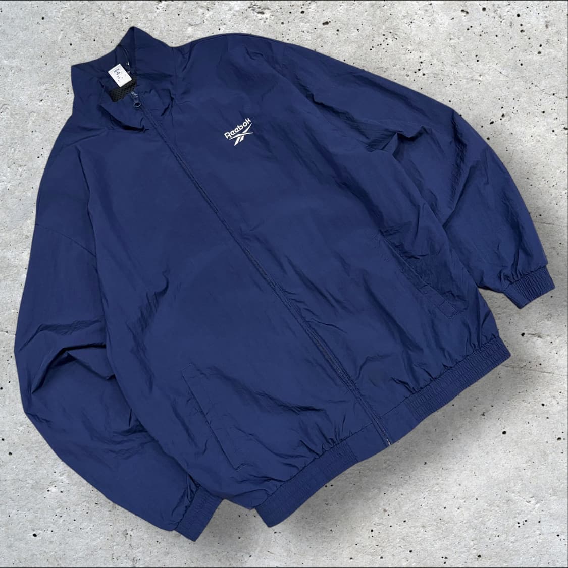 [L] 리복 네이비/레드 바람막이 자켓 B978 상품이미지2