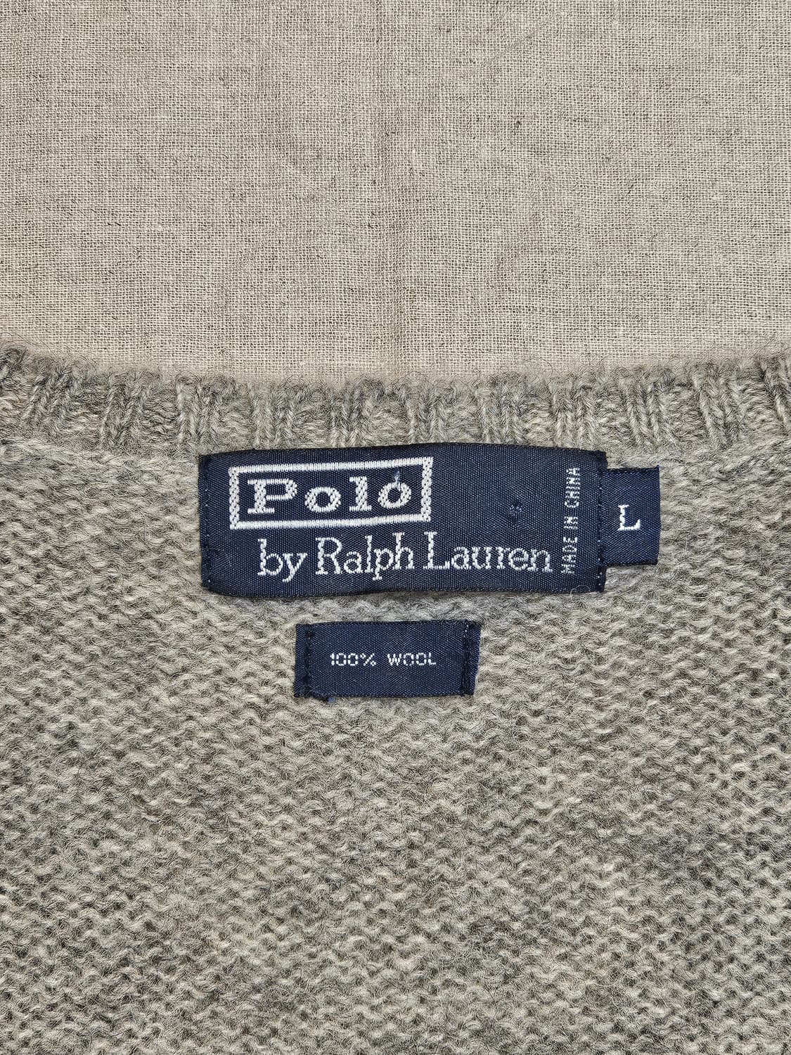 폴로 랄프로렌 브이넥 울 니트 상품이미지4