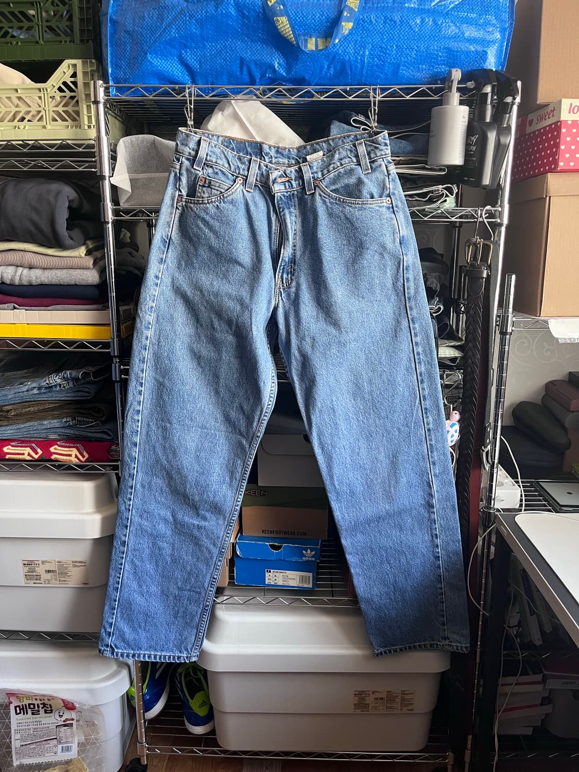 90s usa 리바이스 565 와이드 레그 상품이미지1