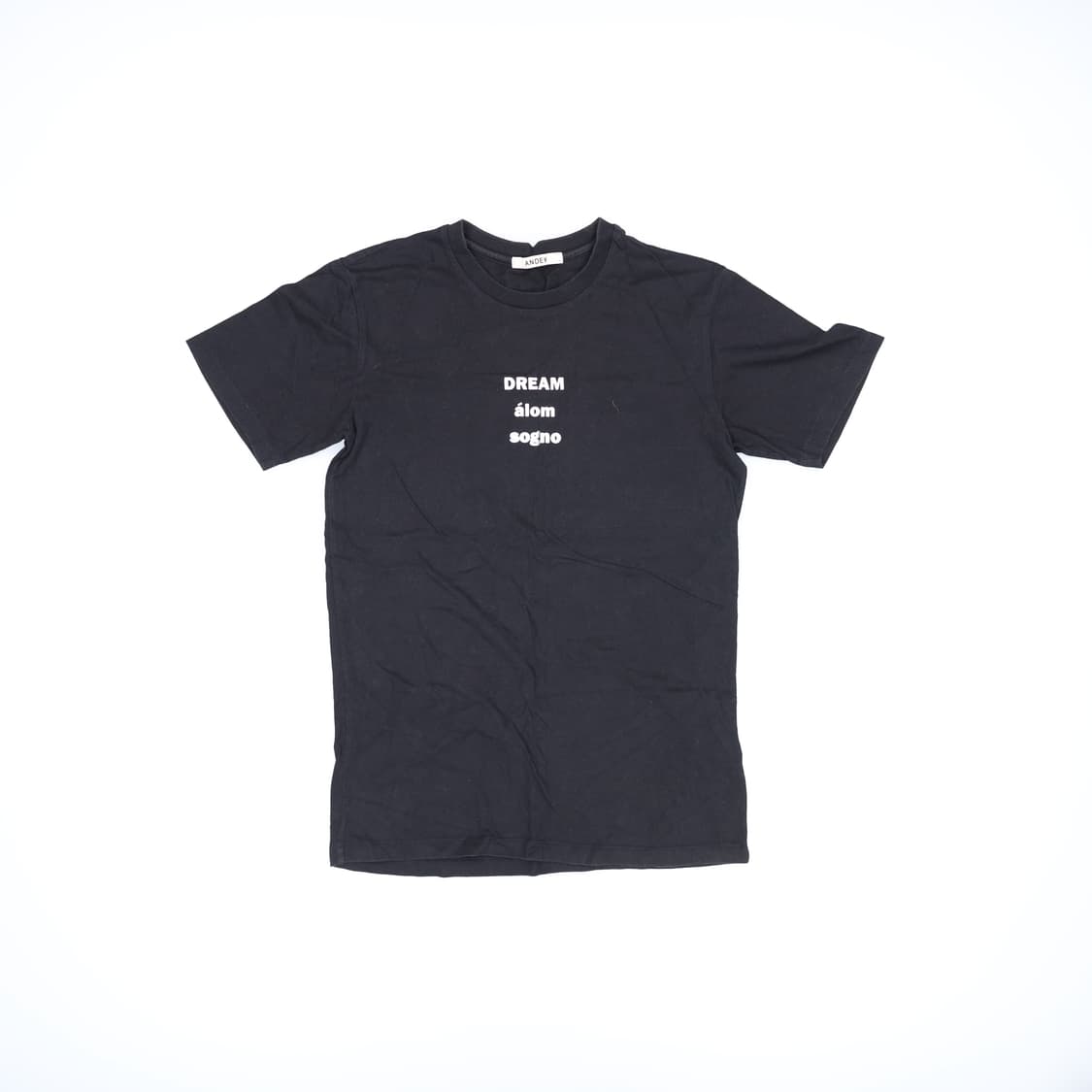 95 앤듀 여성 블랙 반팔티 0421H1 상품이미지1