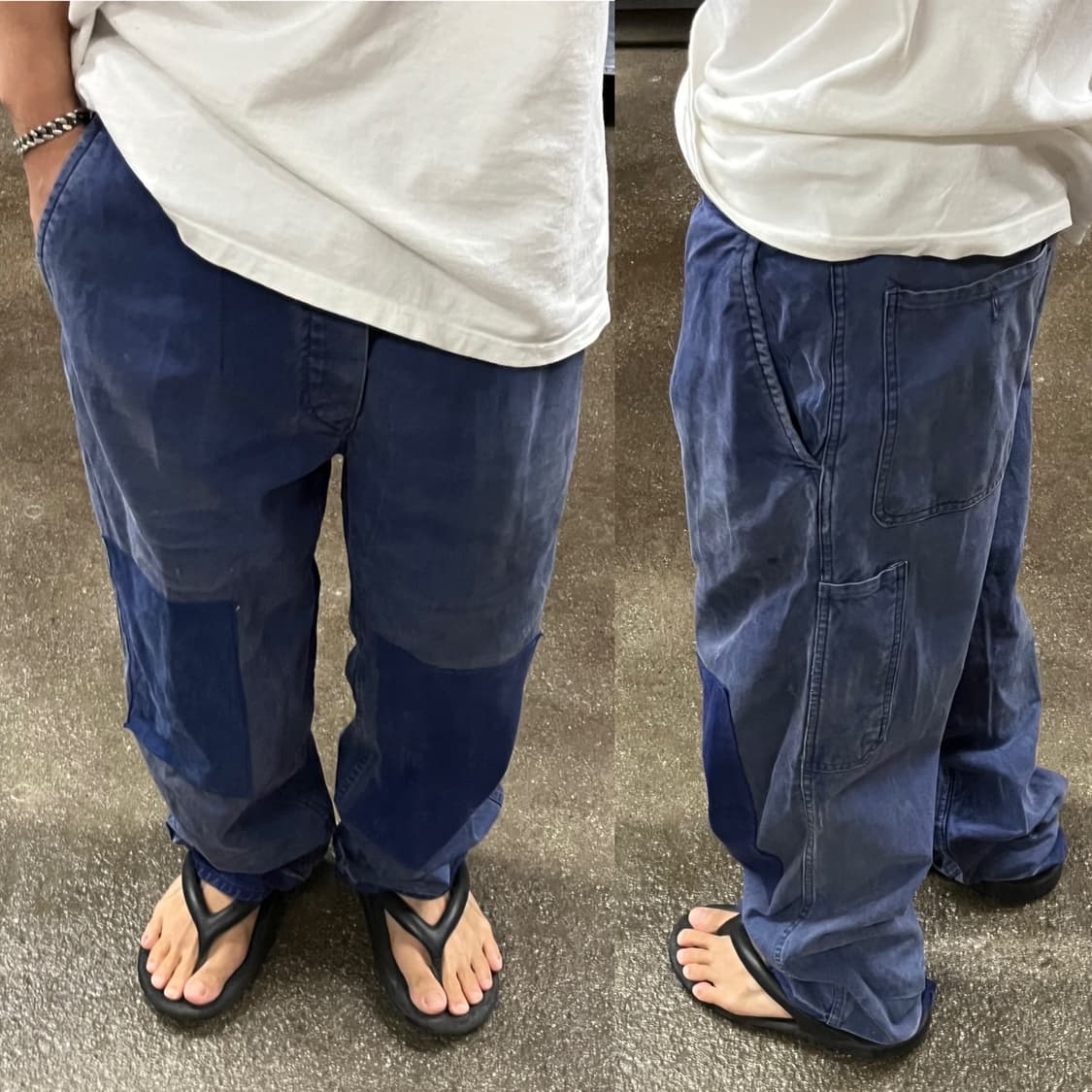 빈티지 리페어 프렌치 워크 팬츠 (35“) 상품이미지7