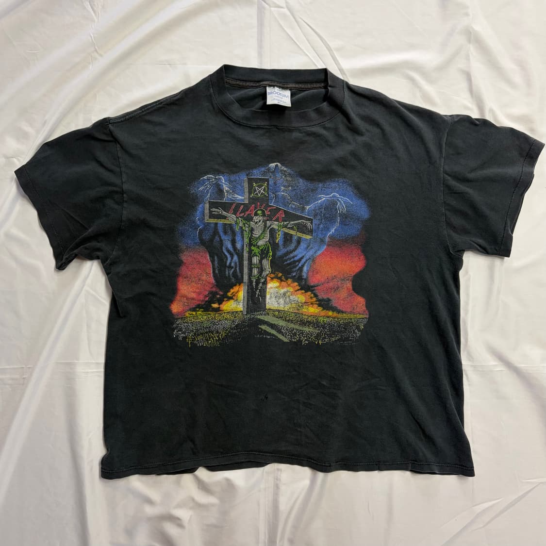 [XL] 90s 빈티지 슬레이어 투어 티셔츠 상품이미지2