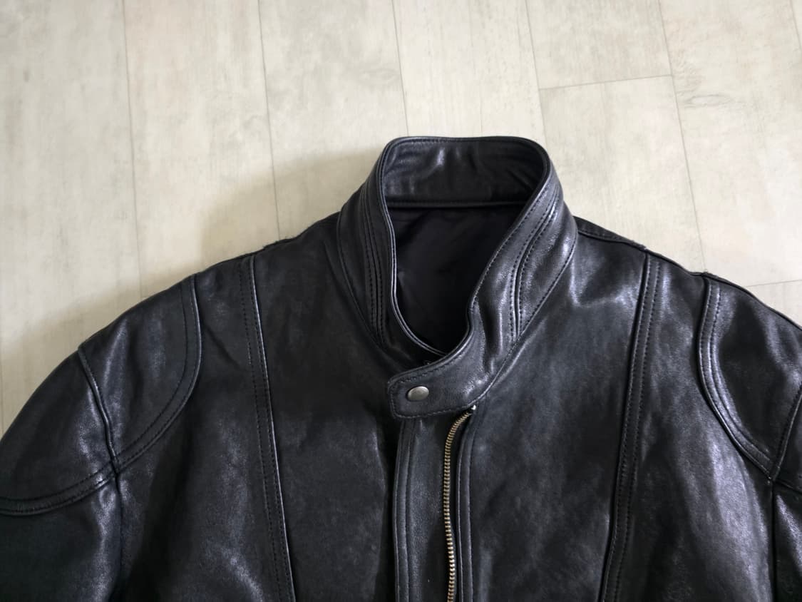 엘무드 1125 나이프 램스킨 레더자켓 블랙 44 상품이미지4