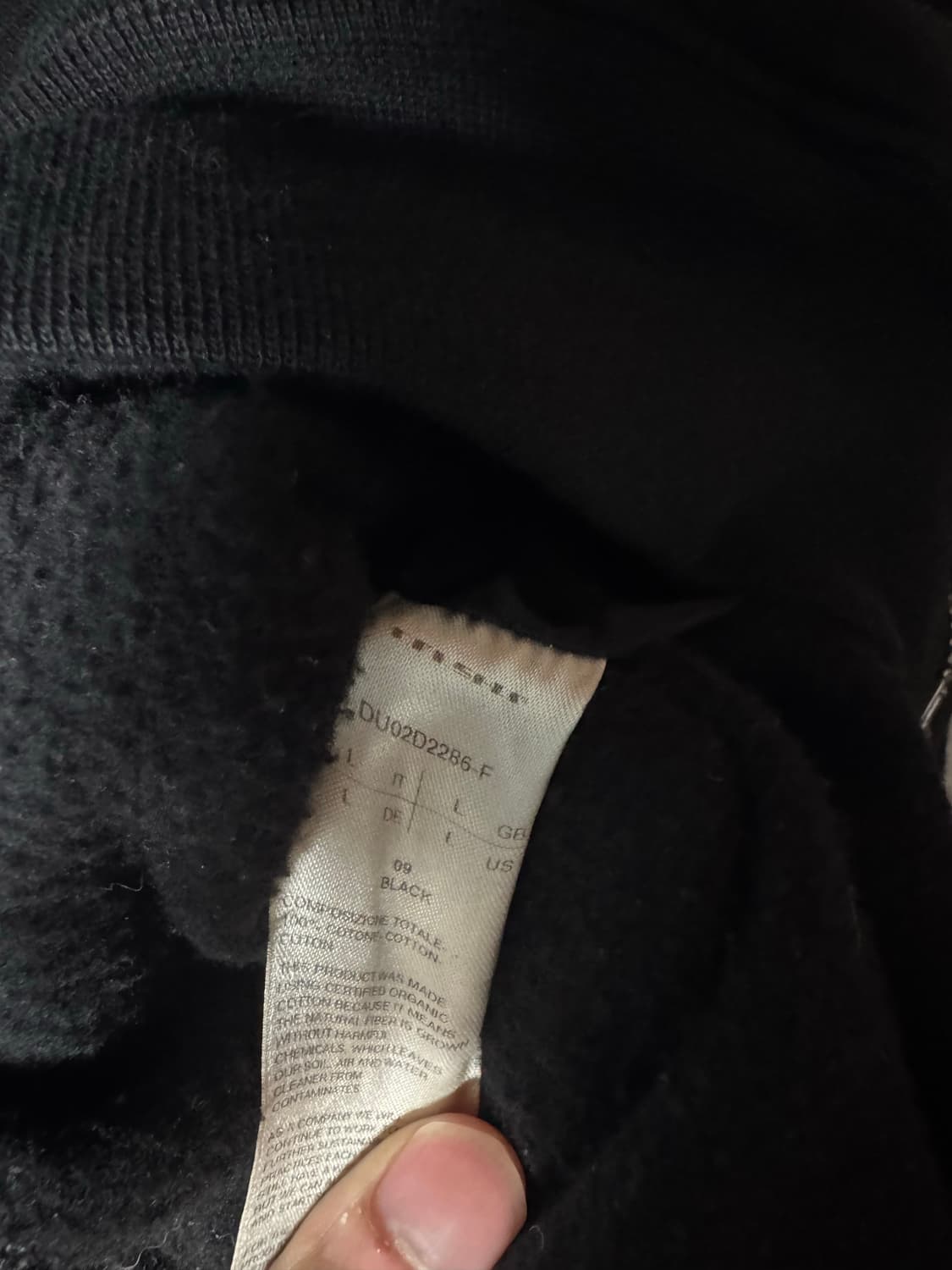 릭오웬스 24fw 마운틴 후드집업 L사이즈 상품이미지4