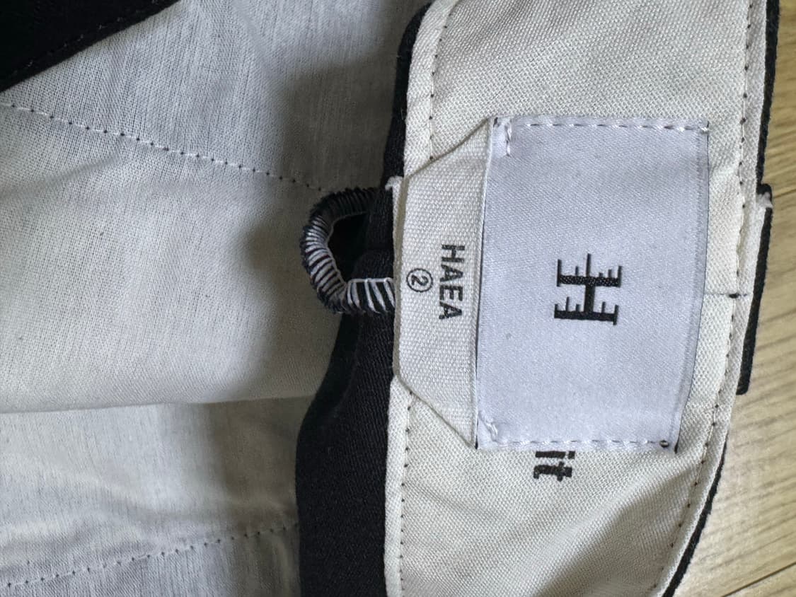 hae.a 해아 디키즈 버뮤다 블랙 2 상품이미지8