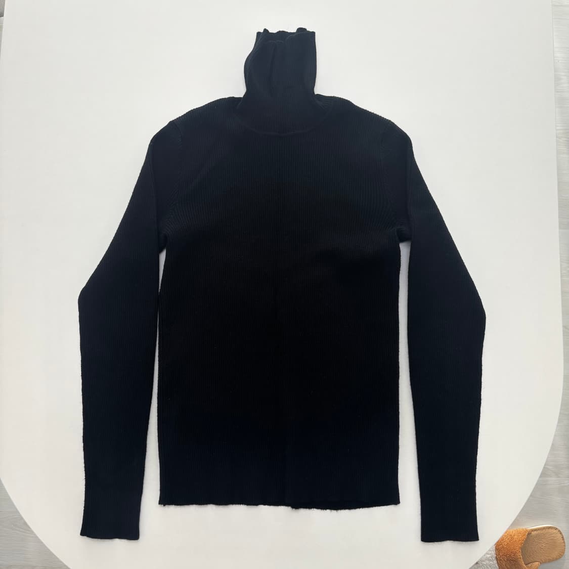 무신사스탠다드 목폴라 니트 S 상품이미지1