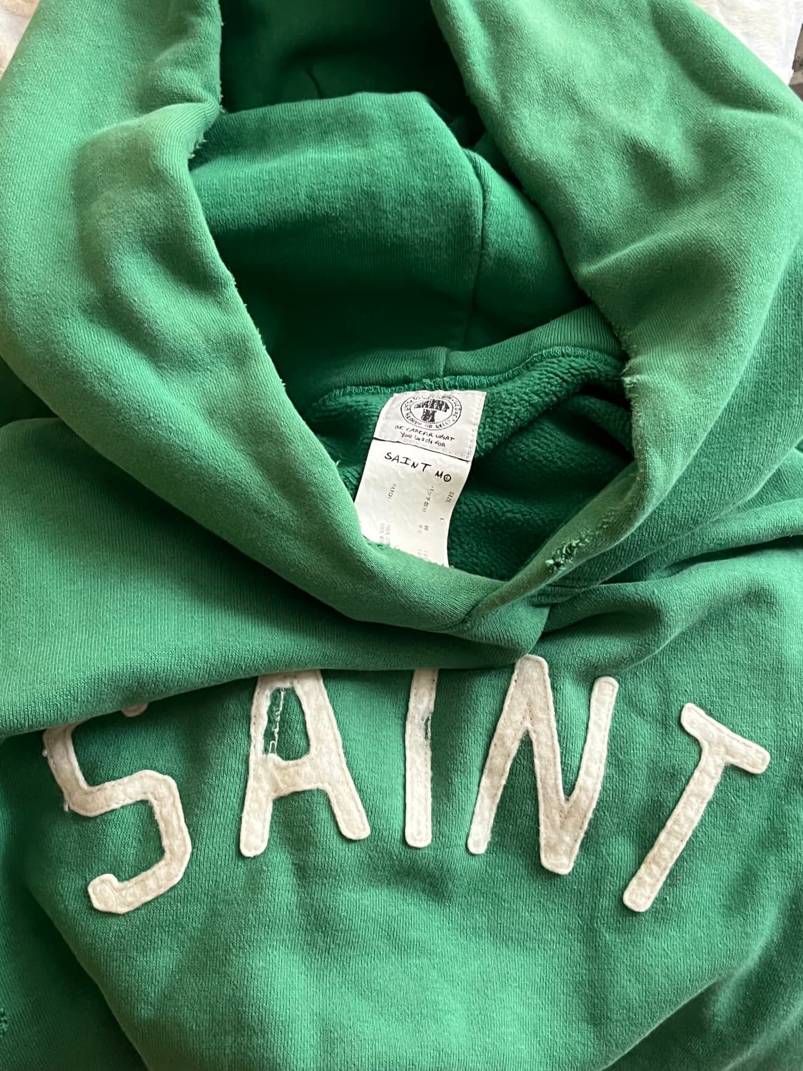 세인트마이클 펠트 후디 상품이미지1