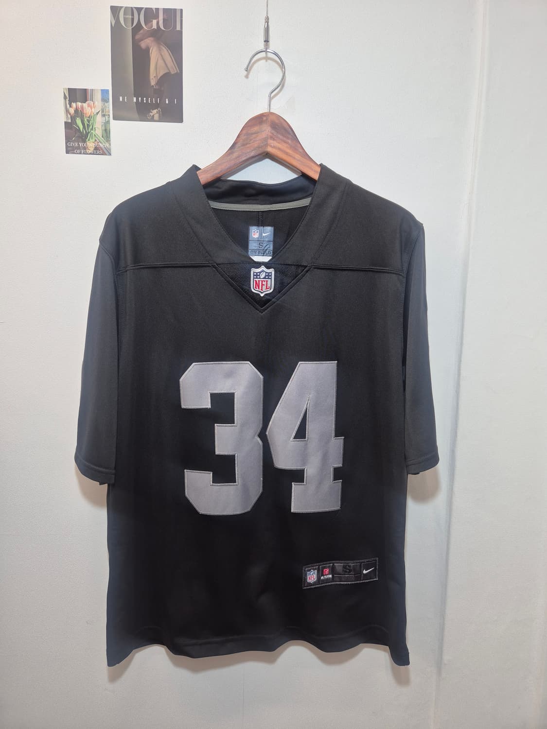 나이키 NFL 라스베이거스 레이더스 저지 34번 상품이미지1