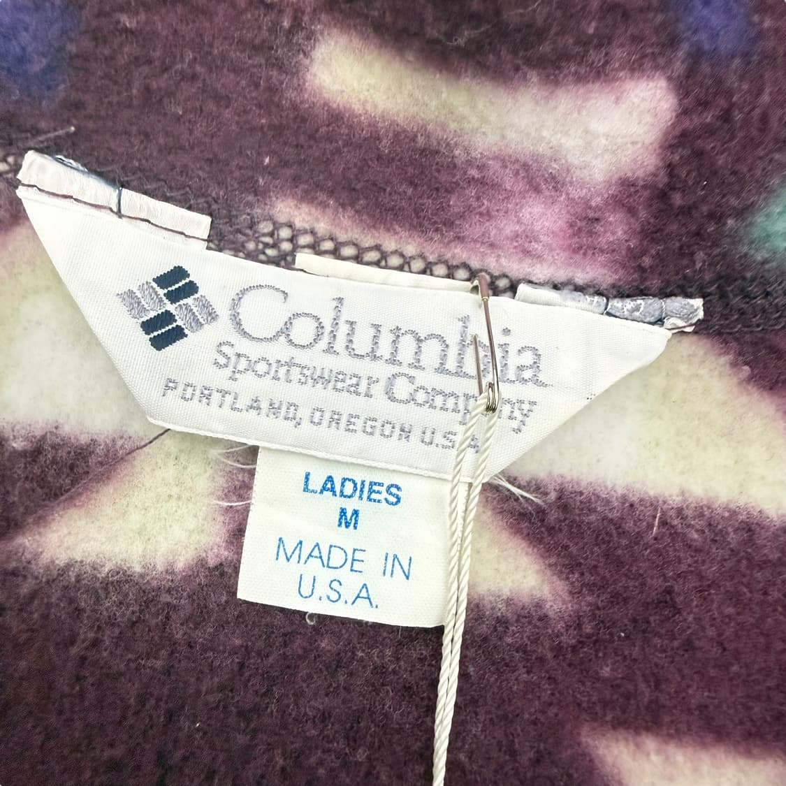 콜롬비아 에스닉 나바호 패턴 반집업 후리스 상품이미지7