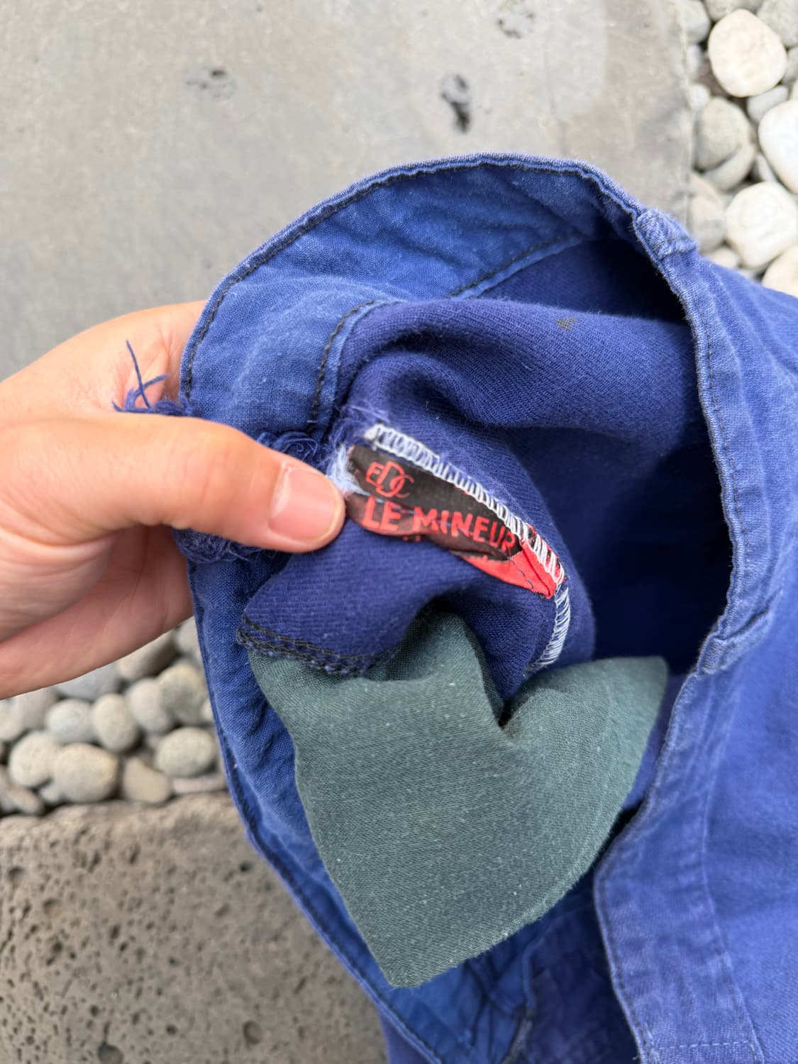 OLD MODEL LE MINEUR PATCHWORK 프렌치워크팬츠 상품이미지3