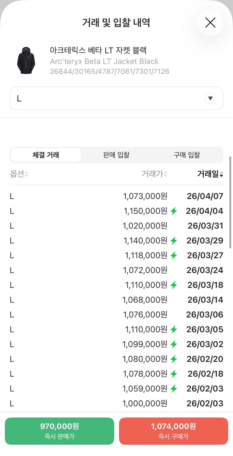 아크테릭스 베타 LT 자켓 블랙 L 상품이미지2