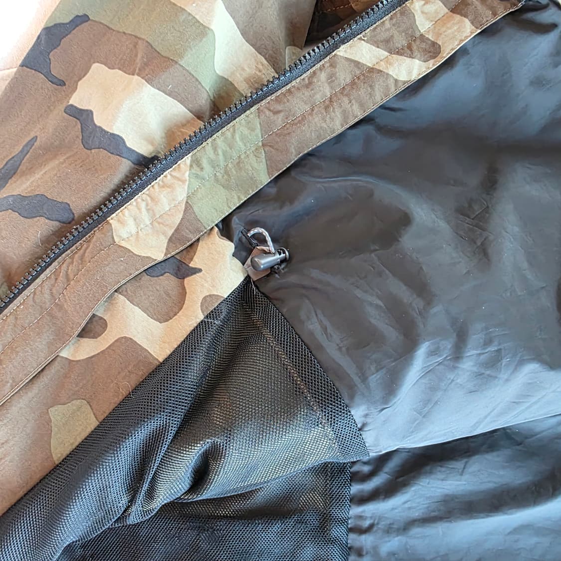 일본판 노스페이스 노벨티 카모플라쥬 야상 바람막이 L(105) 상품이미지8