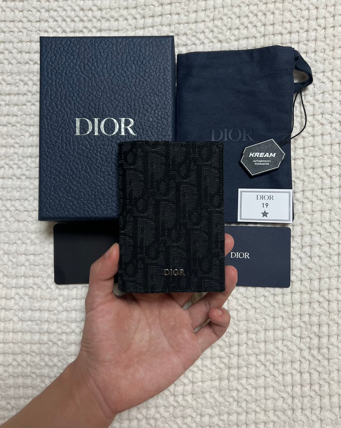 (새상품급 풀구성) 디올 오블리크 오거나이저 상품이미지1