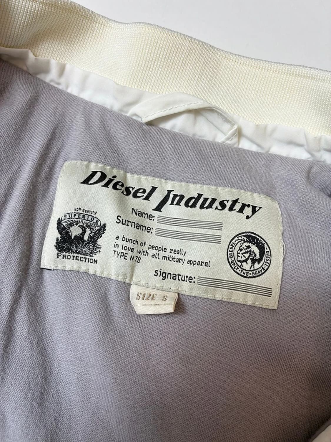 디젤 00's 아카이브 3버튼 봄버 자켓 PN8129 상품이미지6