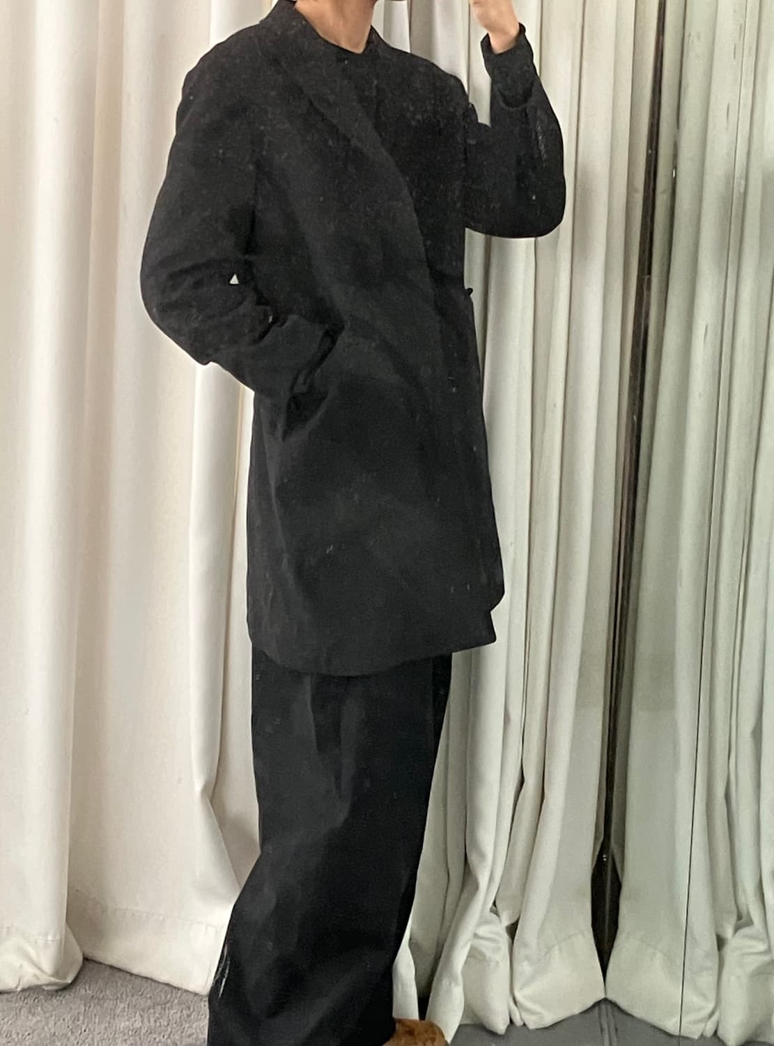 SUIT SELECT 차콜 캐시미어 블레이저 S 상품이미지9