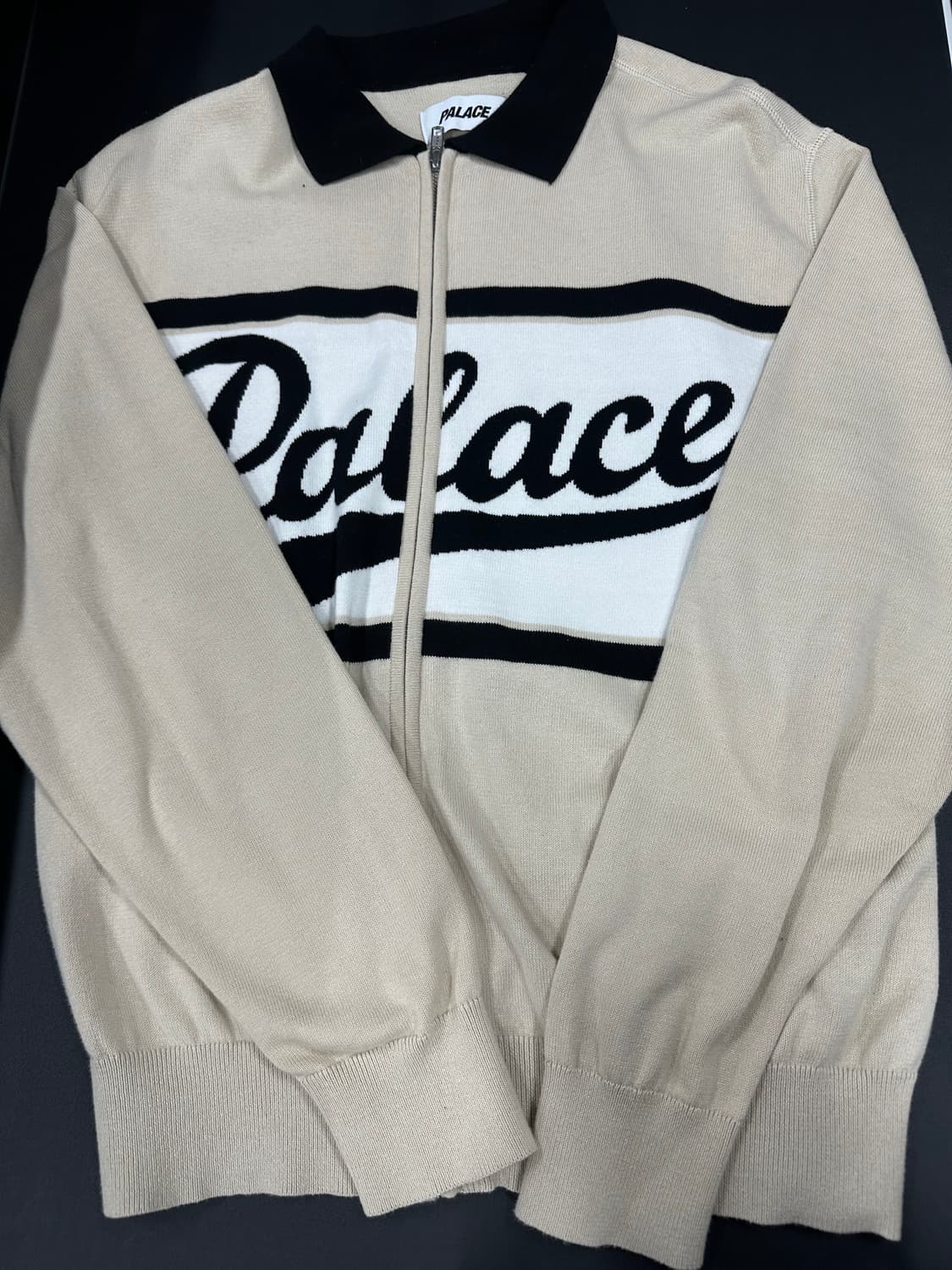  팔라스 소울 니트 화이트 집업 상품이미지4