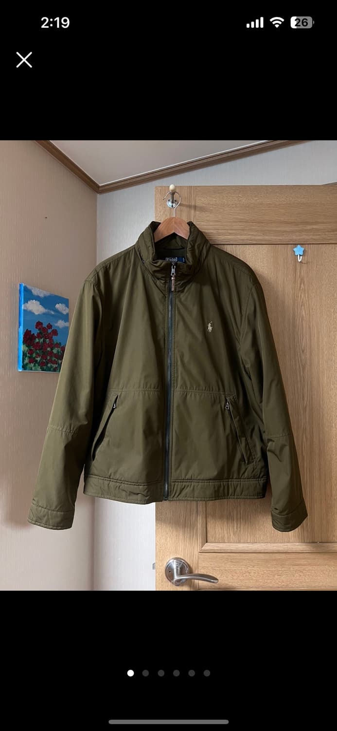 남성 폴로 패딩 바람막이 (정품) 백화점 구매  상품이미지1