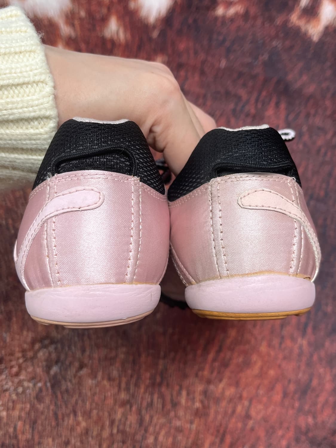 [245] 푸마 빈티지 핑크 플랫 발레슈즈 상품이미지4