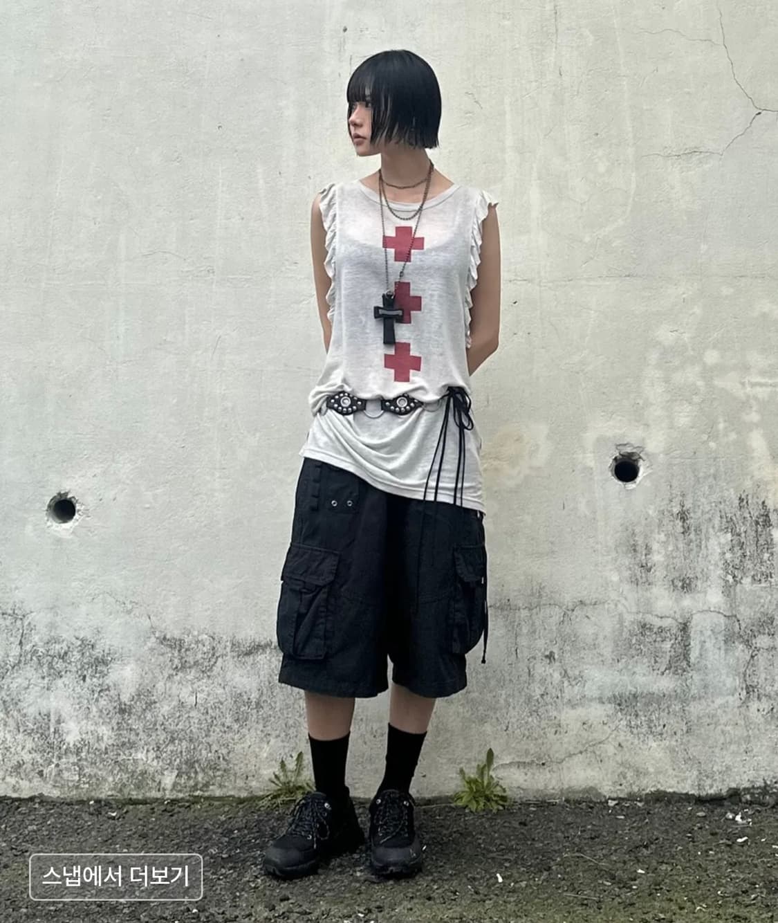 스컬프터 Emergency Muscle Tank Top White 상품이미지3