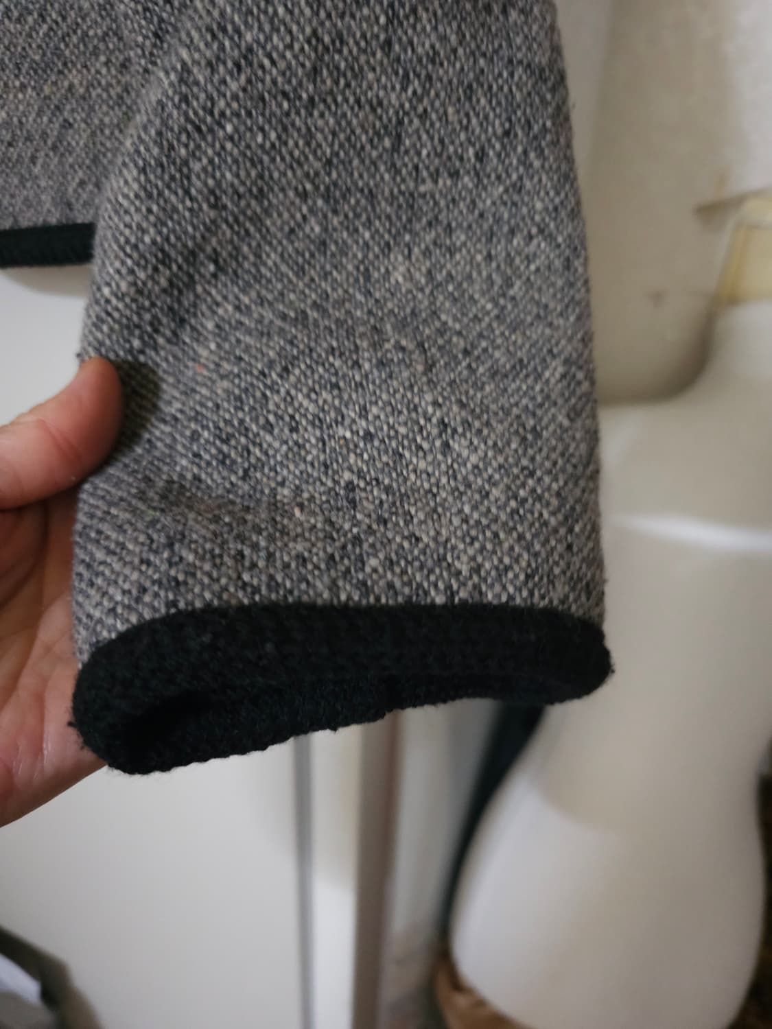 INOUF 이너프 누빔 트위드 자켓 상품이미지4