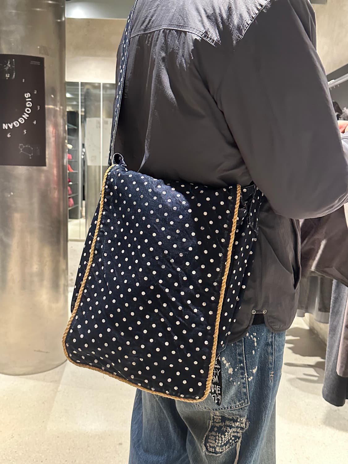 (착샷o) Kapital 캐피탈 더플백 duffle 크로스백 상품이미지7