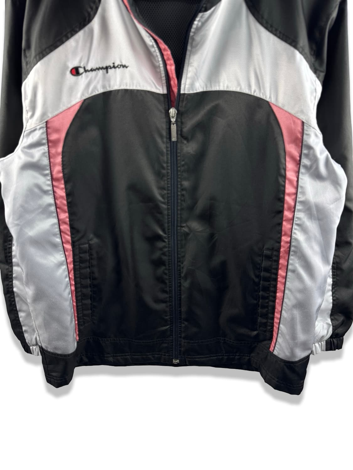 챔피온 핑크 사이드 로고 바람막이2632 상품이미지4