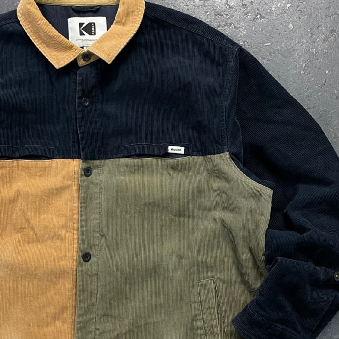105 코닥 코듀로이 블록컬러 자켓 상품이미지2