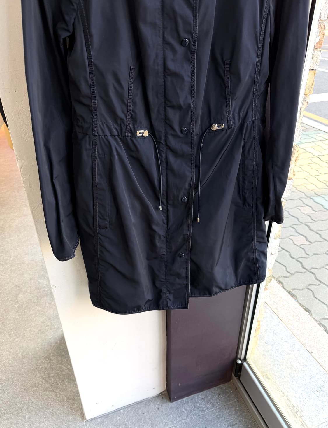 .2/ 몽클레어 노카라 와펜 바람막이 코트 자켓 상품이미지5