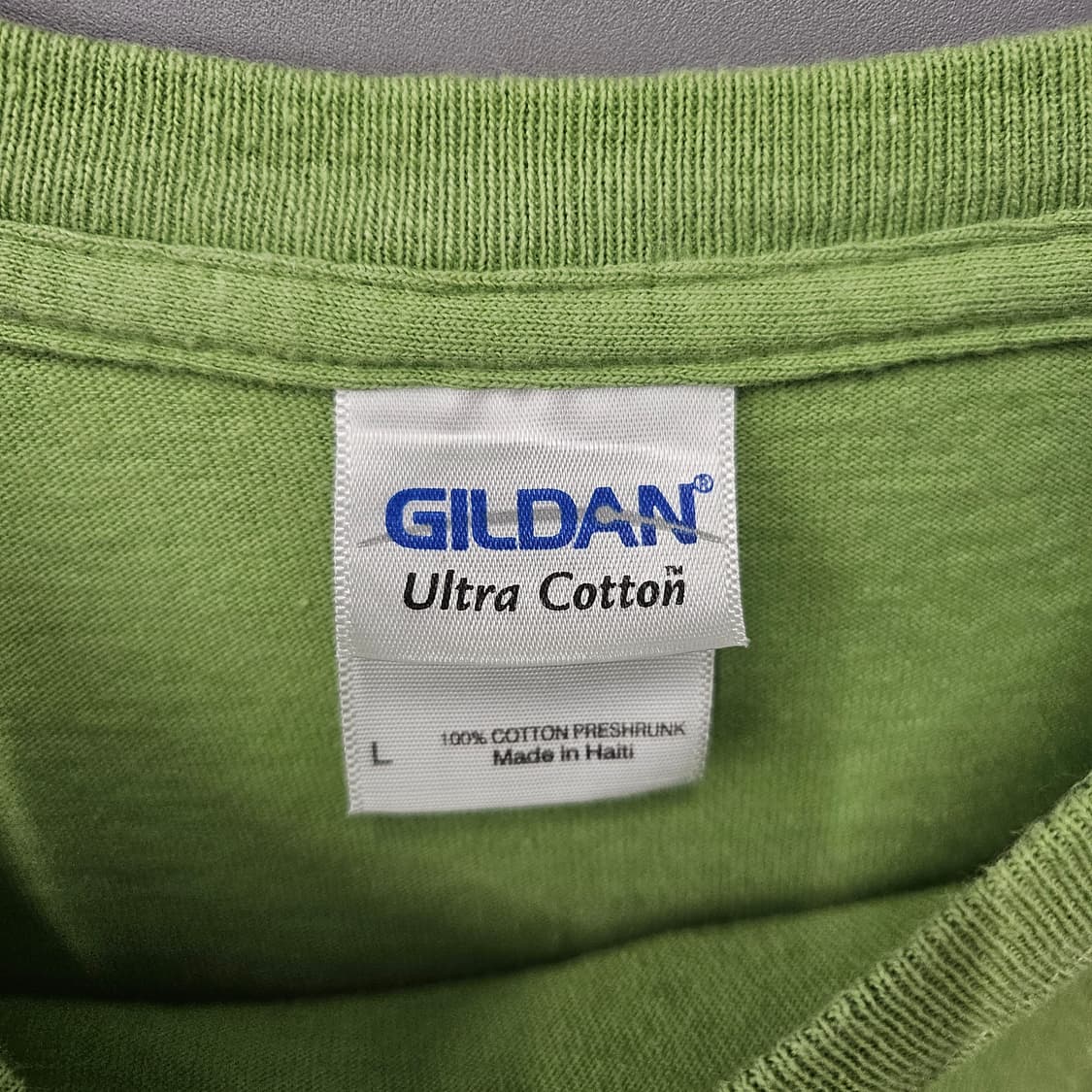 USA 90's Seattle 그래픽 프린팅 빈티지 반팔티 그린 상품이미지4