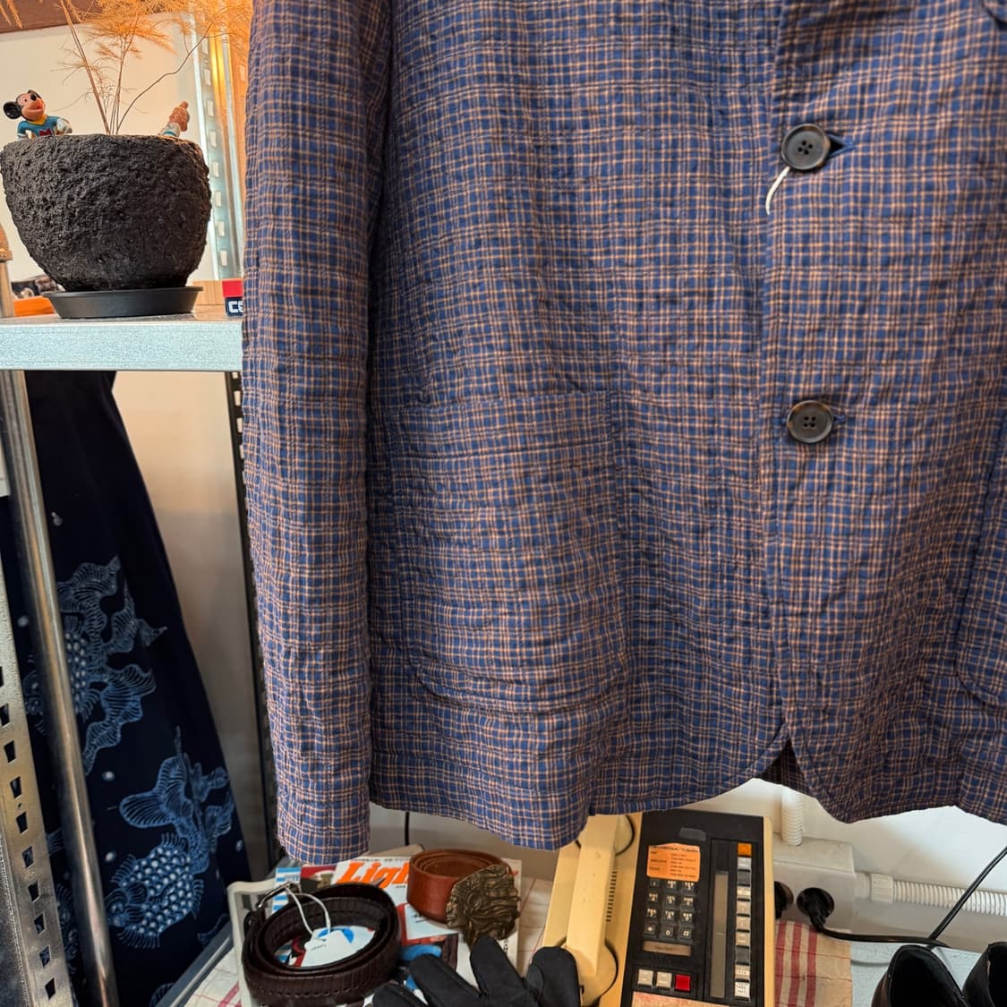 ITOH 인도생산 시어서커 싱글벤트 클래식 자켓 상품이미지3