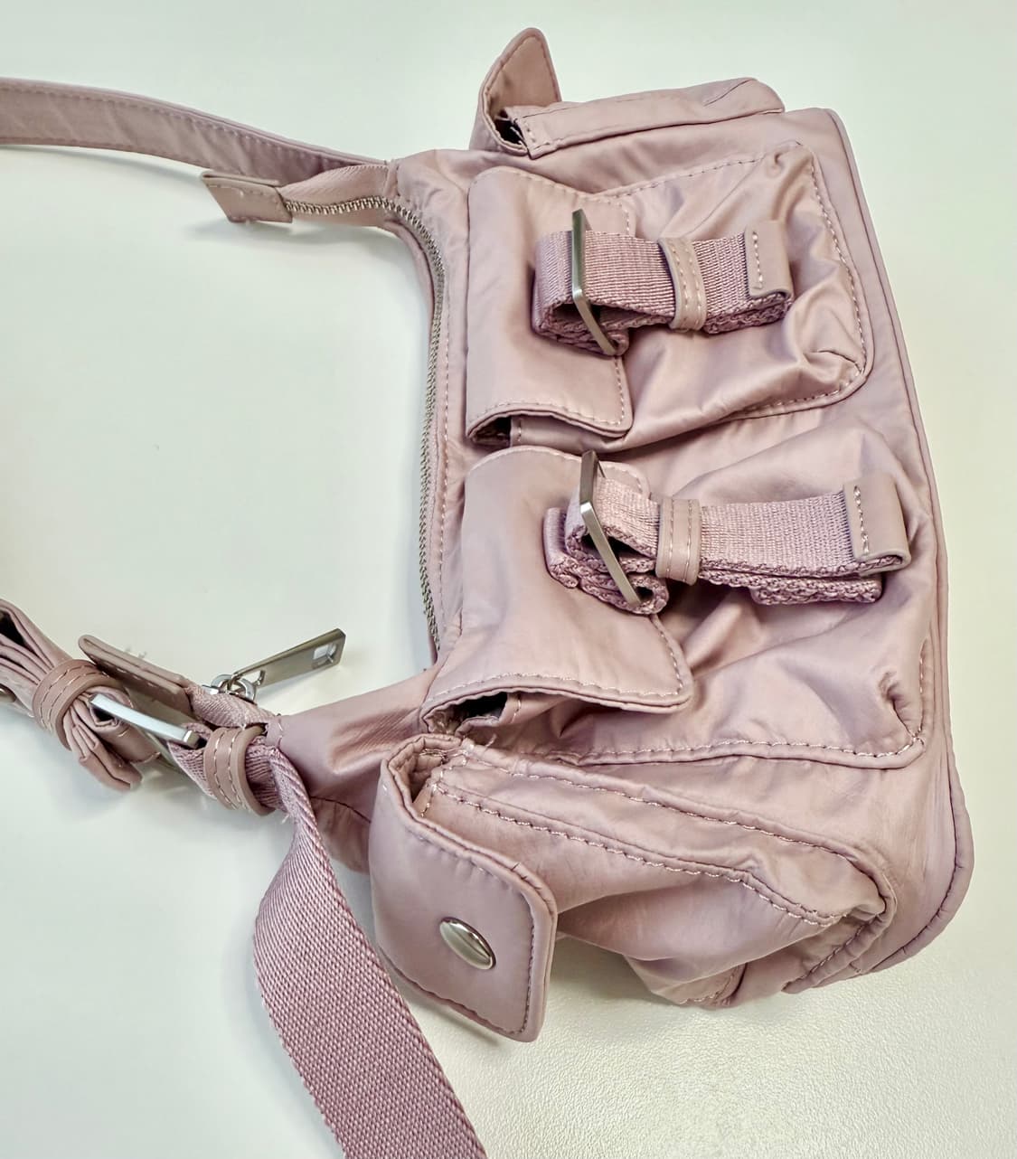 자라 버클 숄더백 상품이미지5