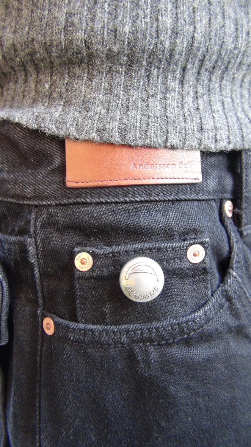 앤더슨벨 스커트 랩 데님 팬츠 31 상품이미지3