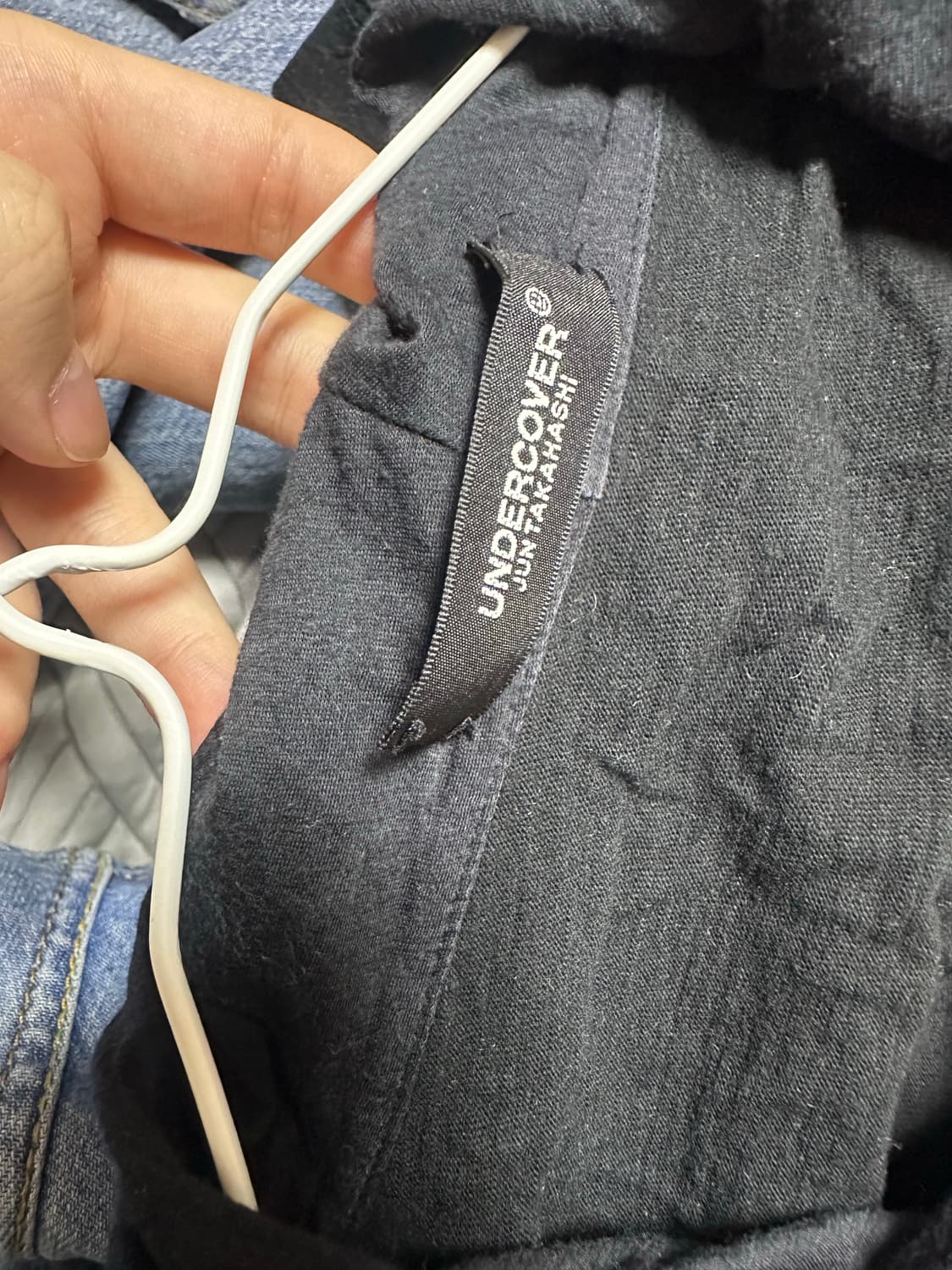 언더커버 24ss 레이어드 후드 집업 2사이즈 상품이미지6