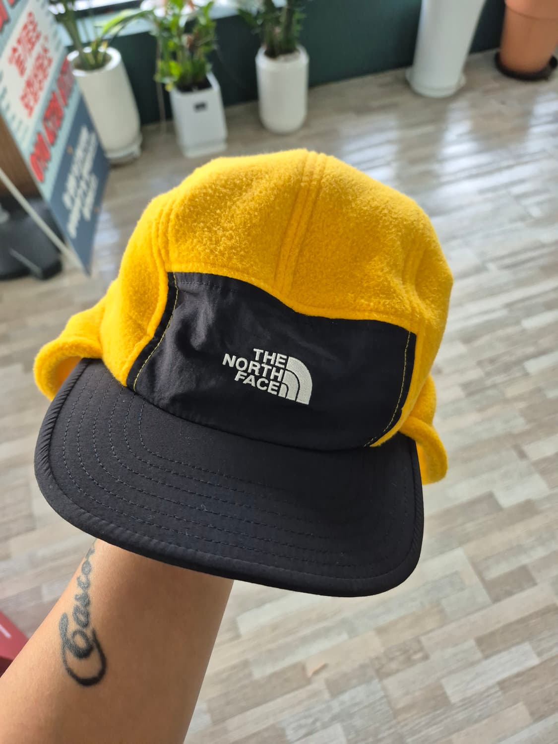 노스페이스 플리스 귀달이 캡 모자 L.xl 상품이미지1