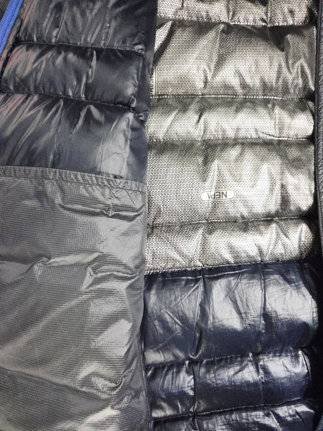 네파 블랙 구스다운 800필 경량패딩_M 상품이미지6