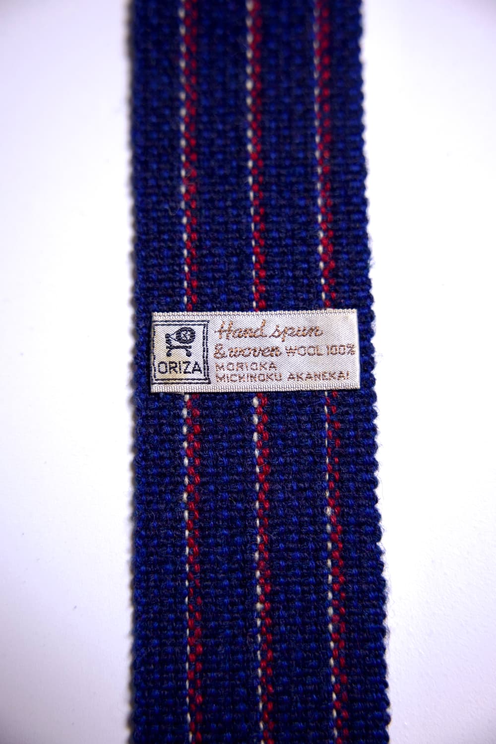 [JPN]Oriza hand spun&woven wool knit tie 상품이미지2