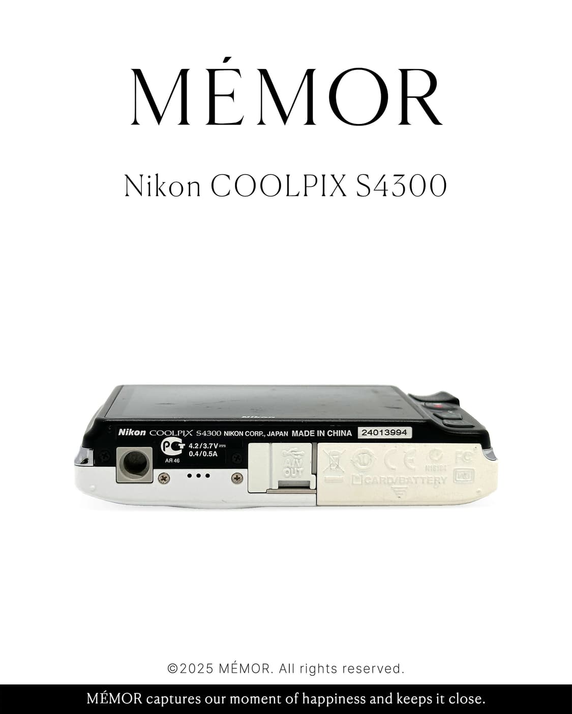 터치스크린/노란기없는작례🤍Nikon COOLPIX S4300 니콘 디카 상품이미지4