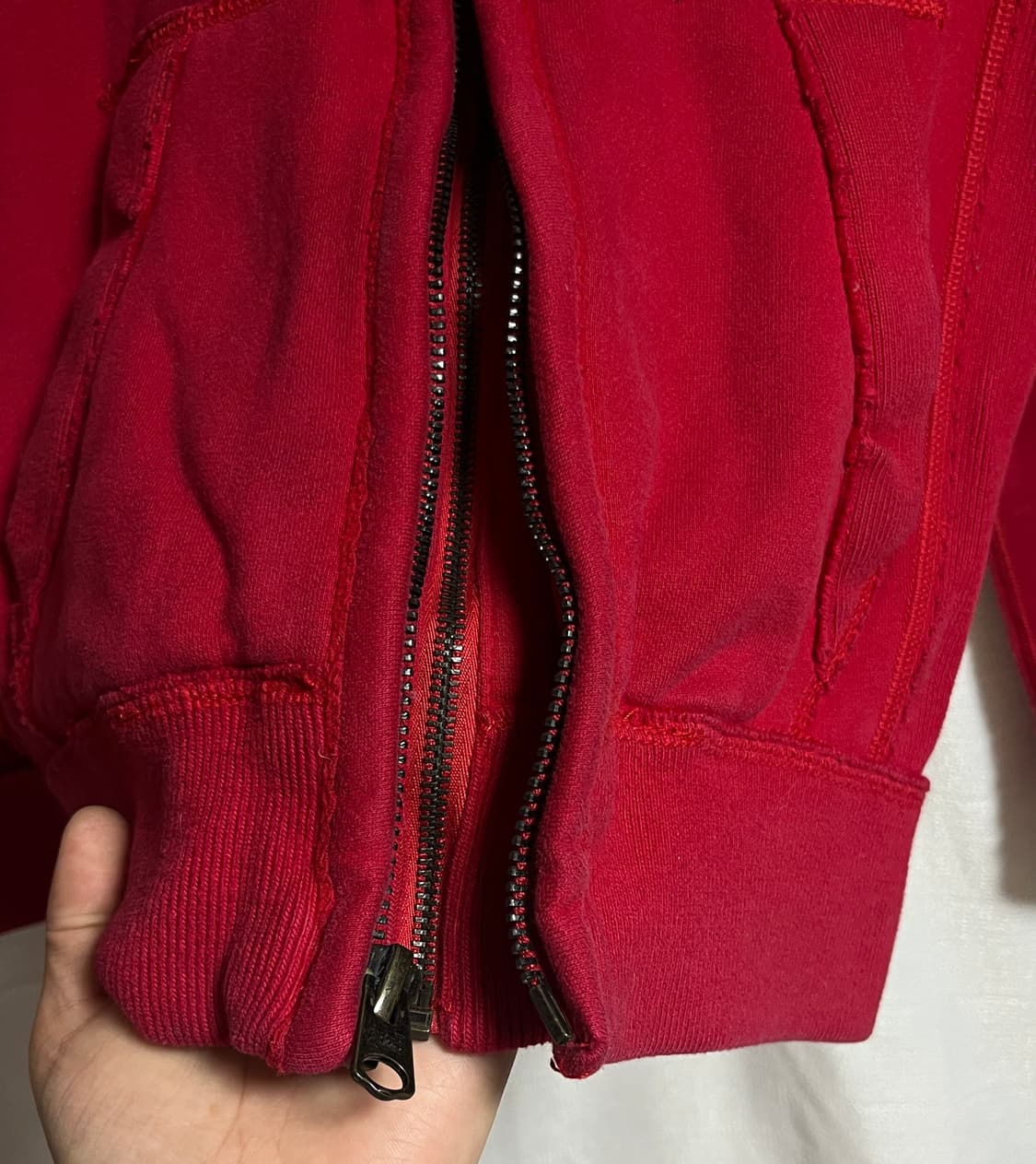 공용 아베크롬비 머슬 울프죠 후드 집업 후드티 S 상품이미지4