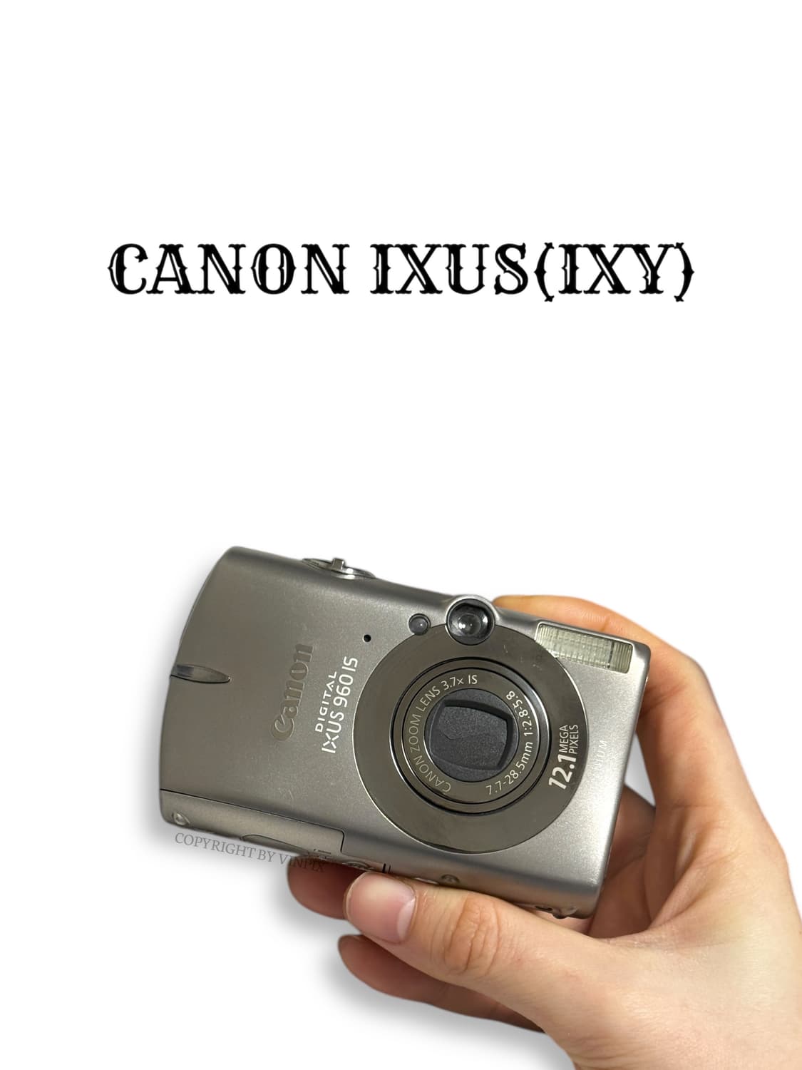 |카스테라색감🩶| 캐논 익서스 960 빈티지 디지털 카메라 디카 상품이미지1