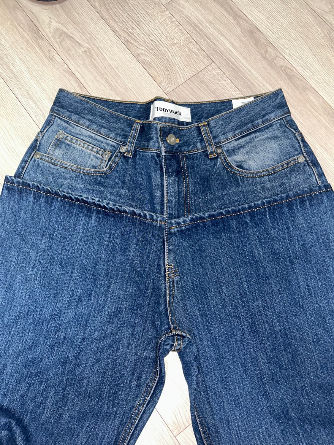 토니웩 스트레이트 레그 데님 30 새상품 상품이미지3