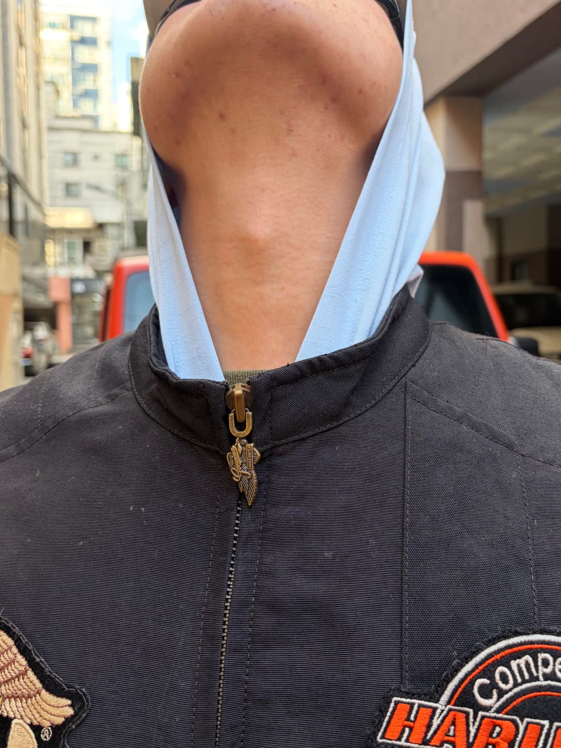 Harley Davidson logo motorcycle jacket 상품이미지3