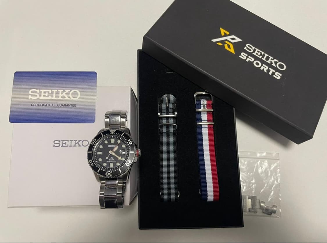 세이코 Seiko 메탈 시계 SNE573P1 풀박스 상품이미지1