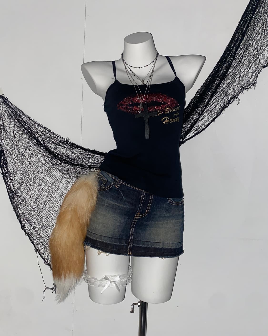 ꒰ঌ 키스마크 글리터 슬리브리스 ໒꒱ 상품이미지1