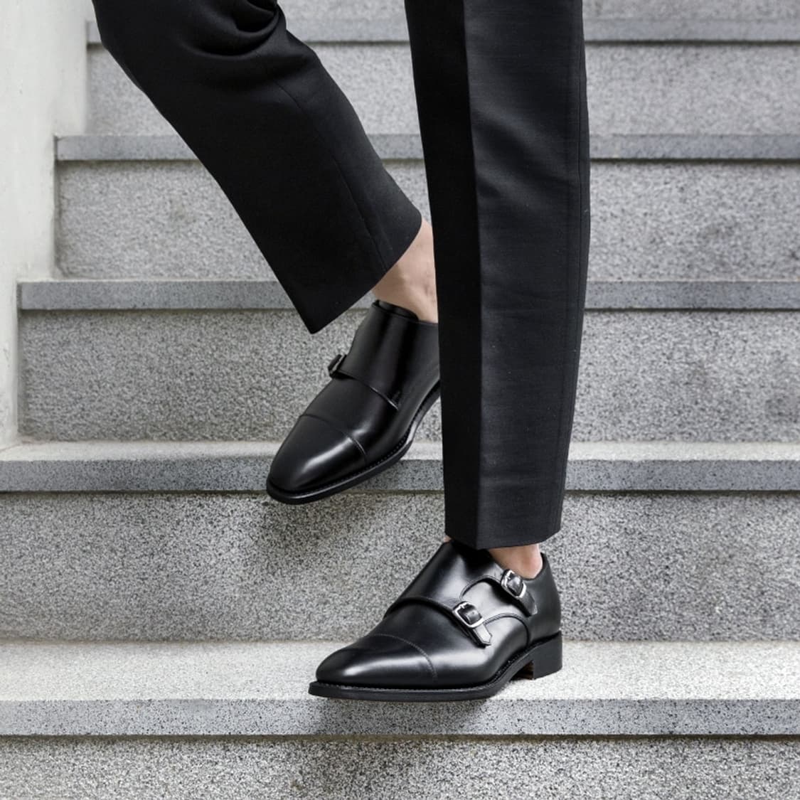 금강 리갈 더블 몽크 드레스 블랙 로퍼 상품이미지10