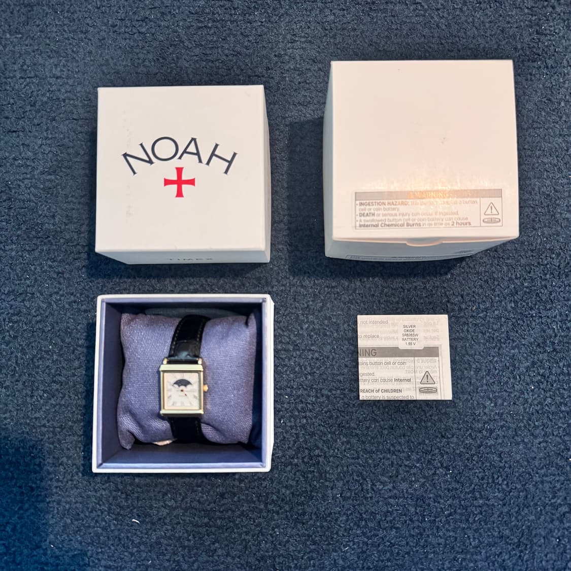 타이맥스 노아 썬앤문 블랙 가죽 시계 상품이미지2