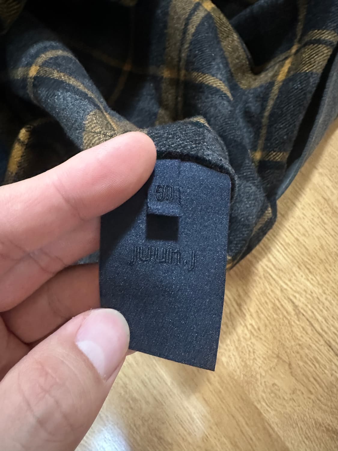 (50) 준지 플란넬 레이어드 맨투맨 상품이미지8